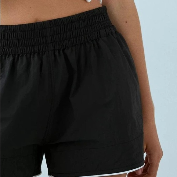 BDG Urban outfitters Black Athletic Shorts with White Trim - Picture 5 of 5